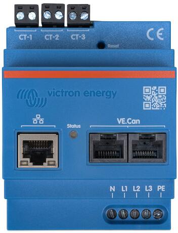 Victron VM-3P75CT Energiezähler, 75A, 3 Phasig, REG, blau (REL200300100)