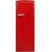 Exquisit RKS325-V-H-160F Standkühlschrank, 229 L, 54,5cm breit, Abtau-Automatik, rot