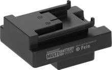Brennenstuhl Adapter Fein für LED Baustrahler im brennenstuhl® Multi Battery 18V System, schwarz (1172640079)