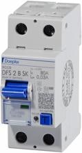 Doepke DFS 2 025-2/0,03-B SK Fehlerstromschutzschalter, 25/0,03A, 2-polig, Typ B (09124598)
