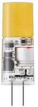 Philips CorePro LEDcapsuleLV 2.4-28W G4micro 827 Stiftsockellampe, LED, Kapsel, 28 W, G4, 2700 K, 300 lm, CRI 80, 15000 Stunden, klarer Kunststoff (30051400)