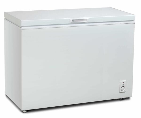 PKM GT200CAZ Stand Gefriertruhe, 98 cm breit, 200 L, Kühlfunktion, regelbares Thermostat, weiß