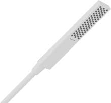 hansgrohe Pulsify E Stabhandbrause 100 1 Strahlart wassersparend+, Kunststoff, 5 l/min, 100 x 25 mm, Mattweiß (24321700)