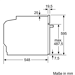 Neff XB48PI Einbaubackofen-Set mit Glaskeramikkochfeld (T48BD00N0+B2CCG6AN0), EEK: A, 60cm breit, 71l, Pyrolyse, CircoTherm, Edelstahl