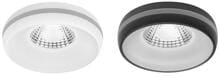 Brumberg Natuna LED-Einbaudownlight, 350 mA, 6 W, 24°, 3000 K, rund, starr, gerundete Aussenkante
