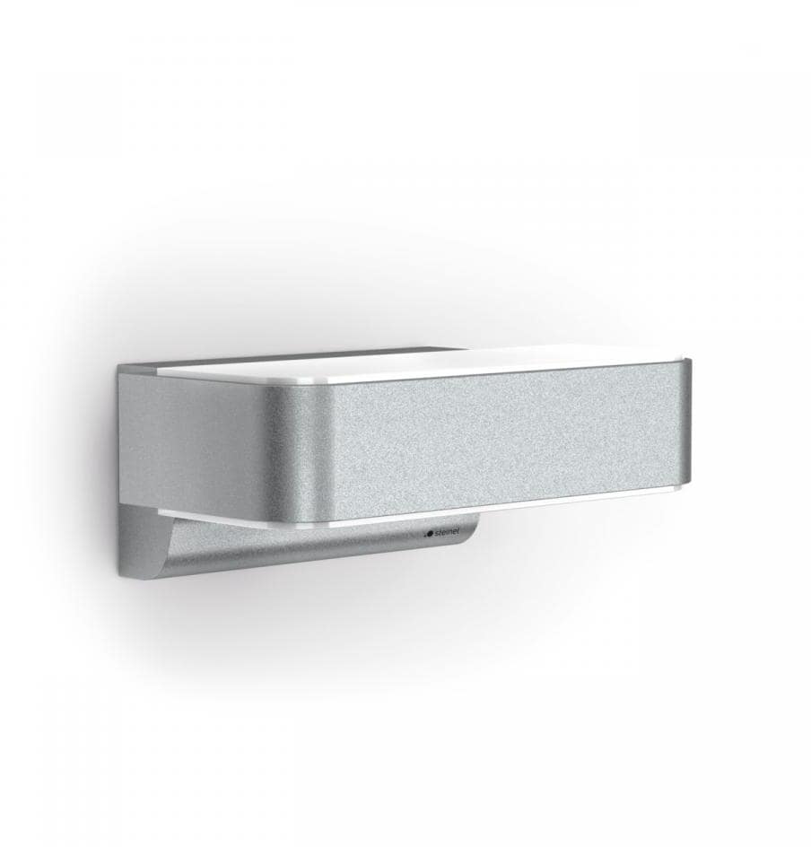 Steinel L 810 SC Sensor-LED-Außenleuchte mit Bewegungsmelder, 9,8W, IP44, silber (087562) Elektroshop Wagner