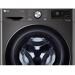 LG F2WV9082B 8,5kg Frontlader Waschmaschine, 60 cm breit, 1200U/Min, Slim Fit, AquaLock, ThinQ, Steam, Black Steel