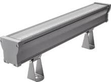 Brumberg LAVILO I MINI LED-Wallwasher, IP66, DALI dimmbar, schwenkbar, 22W, L=604mm, titan 