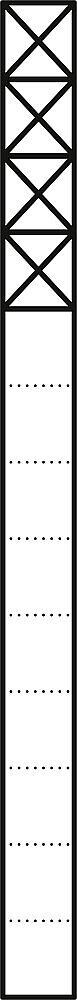 Siedle KS613-4 DG Kommunikations-Stele, dunkelgrau-glimmer (200038201-00)