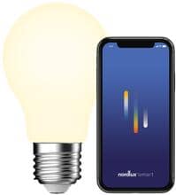 Nordlux Smart E27 Leuchtmittel, A60, 2200-6500K, 560L, 4,7W, dimmbar, weiß (2070092701)