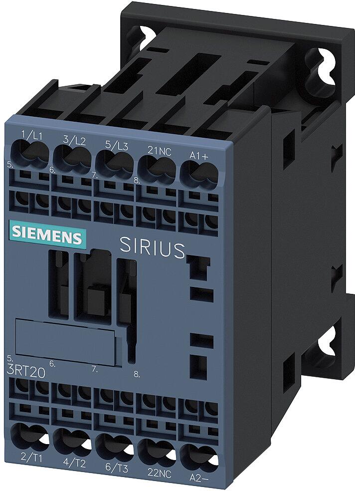 Siemens 3RT20152BB42 Leistungsschütz S00, 3kW/400V, 1Ö, DC24V 3-polig