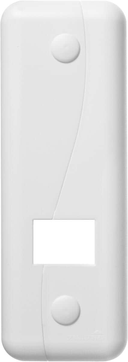 Schellenberg Duo Maxi Gurtwickler-Abdeckplatte, 135 mm, weiß (53703)