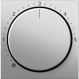 Gira 2706600 Abdeckung für Raumtemperaturregler, edelstahl