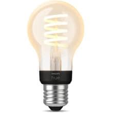 Philips Hue White Ambiance Filament Lampe, E27, 7W, A60, 550lm, 2700K (929002477501)