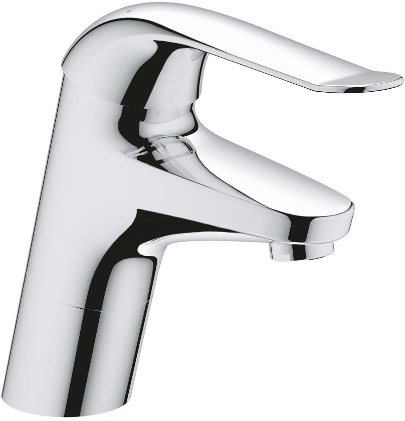 GROHE Euroeco Special Einhand-Waschtischbatterie, Einlochmontage, glatter Körper, Hebellänge 120 mm, EcoJoy, chrom (32765000)