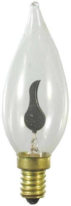 Scharnberger & Hasenbein Flackerkerze, 35x97mm, E14, 240V, 3W, klar (40847)