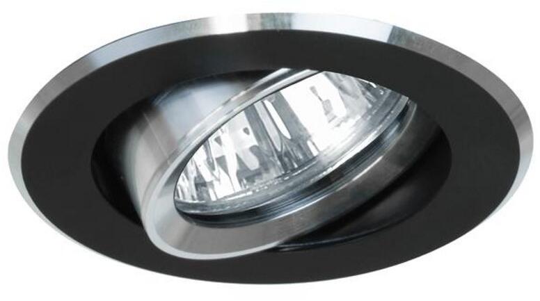 Brumberg JARRID-R Einbaustrahler, GU10, 10W, schwenkbar, rund, schwarz (36187250)