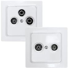 Eltako TV55E3-xx TV+RF+SAT oder TV+RF-Abdeckung