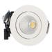 Brumberg LED-Einbaustrahlerset IP65 Phasenabschnitt dimmbar, 6W, 650lm, 3000K, weiß (39353073)