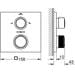 GROHE Allure Thermostat-Brausebatterie, integrierte 2-Wege-Umstellung, Fertigmontageset für Rapido SmartBox