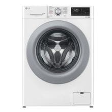 LG F4WV32X4 10,5 kg Waschmaschine, 60 cm breit, 1400U/Min, AquaStop, Kindersicherung, Mengenautomatik, TurboWash, Steam, weiß