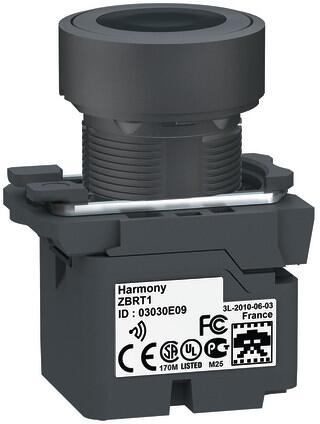 Schneider Electric ZB5RTA2 Funktaste mit Sender, schwarz