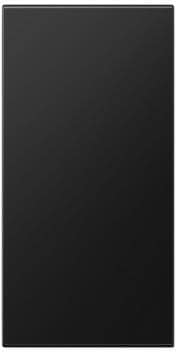 Jung LS50NASWM Abdeckung in Tastenfarbe, Serie LS, graphitschwarz matt