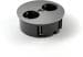 Bachmann TWIST Einbausteckdose, 2xSchuko, 2m, chrom(931.021)