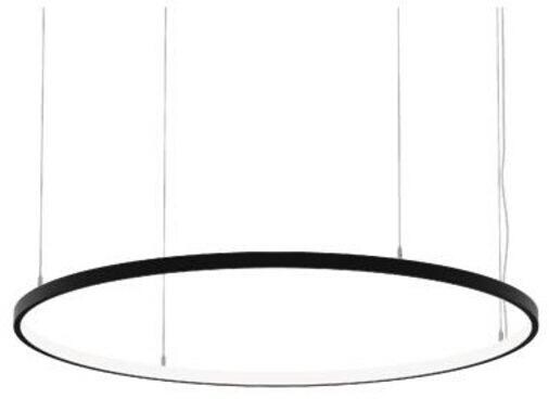 Brumberg ANDROS IN LED-Pendel-Ringleuchte, D=1.200mm, H=35mm, 42 W, Casambi, 4000 K, 3480 lm, schwarz struktur (84032184CA)
