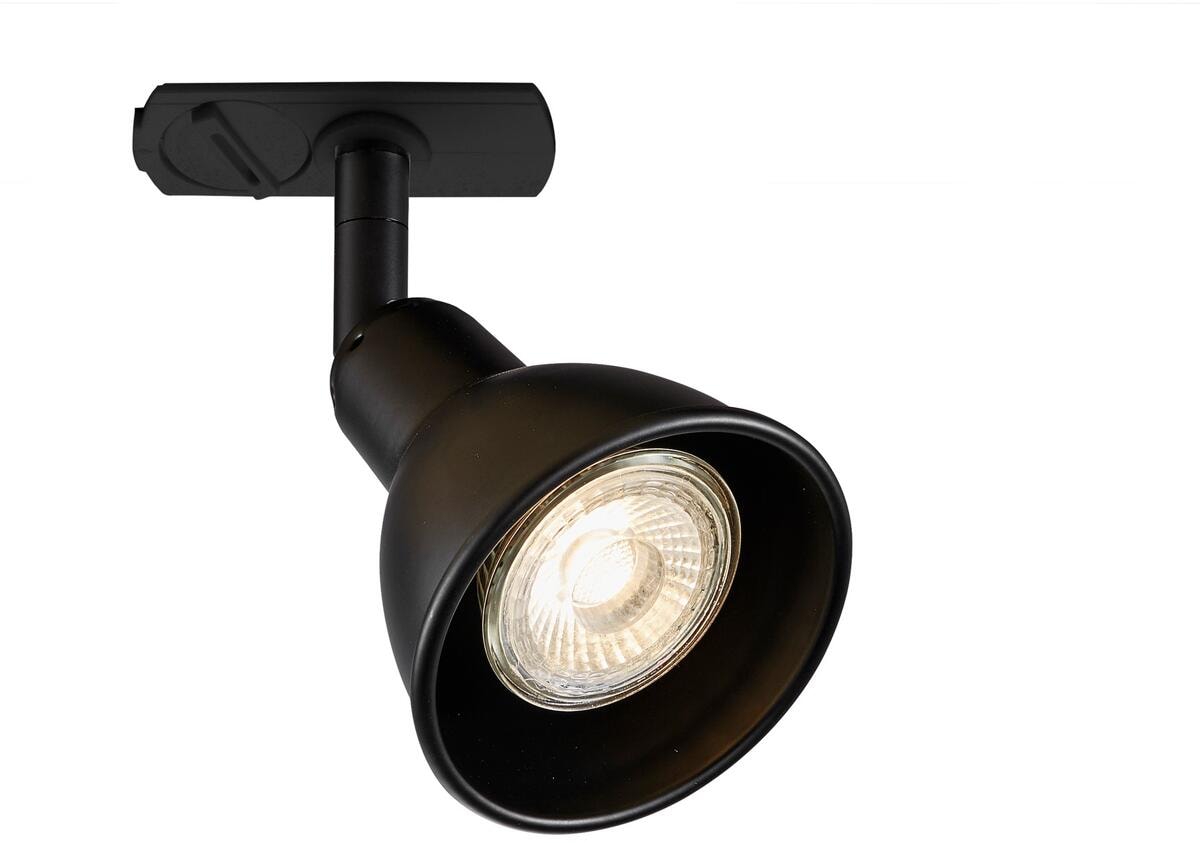 Nordlux Single Link Schienensystem, GU10, IP20, 35W, dimmbar, schwarz (86109903)