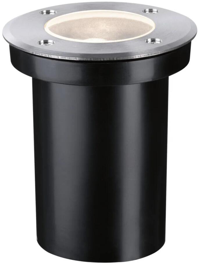 Paulmann Bodeneinbauleuchte Floor IP65 110mm max. 10W 230V, Edelstahl (94390)