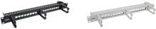 InLine Patchfeld 16-fach, Keystone Leerblech mit 3 Bügeln, 19", 1HE