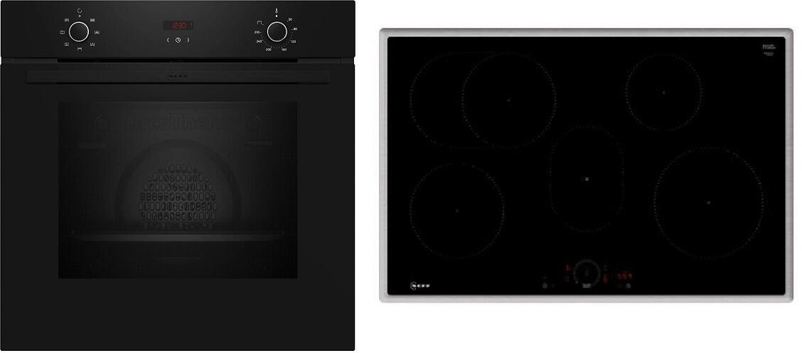 Neffset Neff BX38IB0 N30/N70 A+ Backofen-Set (B1CCC0AK3 + T58SHF1L0) mit ...