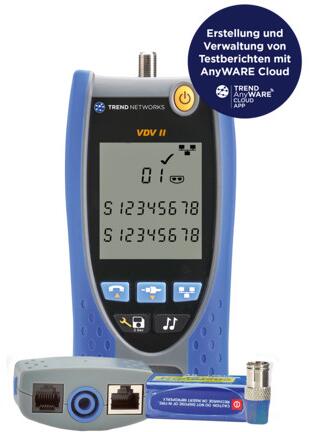 TREND NETWORKS VDV II BT Kabeltester, Bluetooth, (R158007)