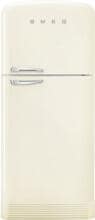 Smeg FAB50RCR5 50"s Style Retro Stand Kühl-/Gefrierkombination, 80 cm breit, 524 L, NoFrost, Rechtsanschlag, creme