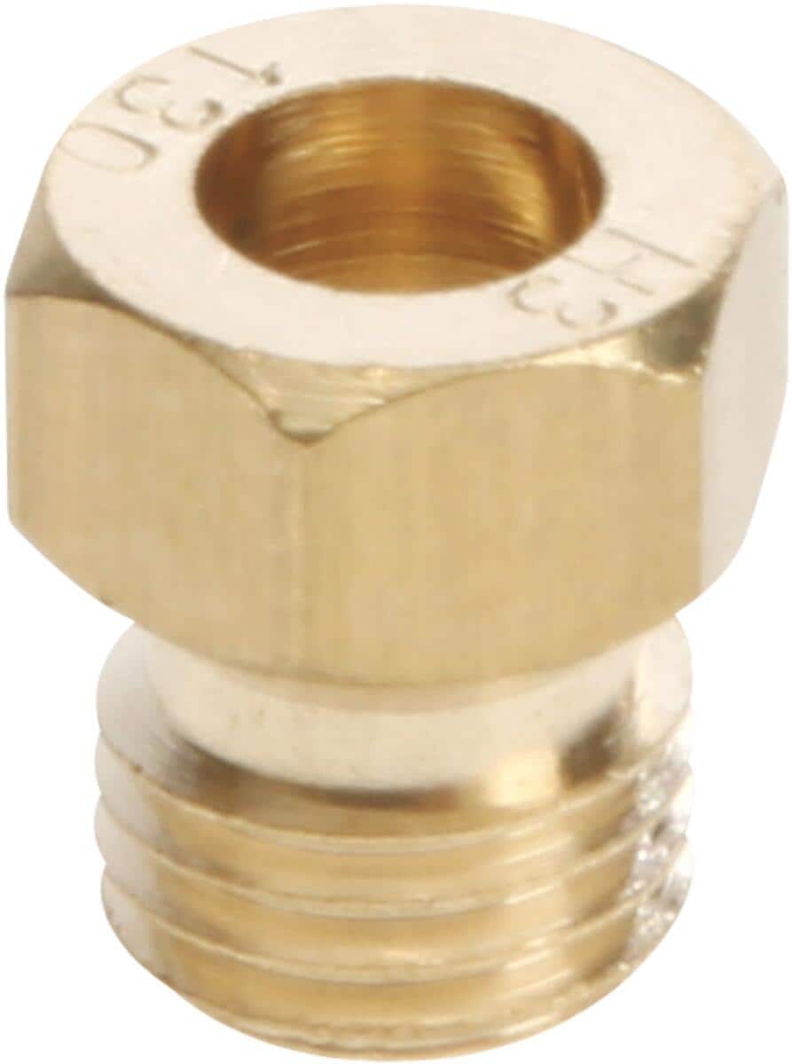 Bosch Siemens 00628649 Düse, Anti Pfeiff Düse für Starkbrenner, Nr. 130 für G20/20mbar Brenner 3,0KW