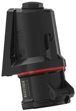 Walther Werke CEE NEO Wandsteckdose, 32A, 5P, 6h, IP54, mit Schraubtechnik, schwarz (FW130506SK)