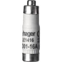 Hager LE1416 Sicherungseinsatz D01 E14 16A 400V gG mit Kennmelder
