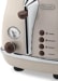 DeLonghi Icona Vintage CTOV2103.BG Zwei-Schlitz-Toaster, 900W, creme