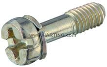 Harting Befestigungsschraube, Nickel, M3x10 (9160009903)