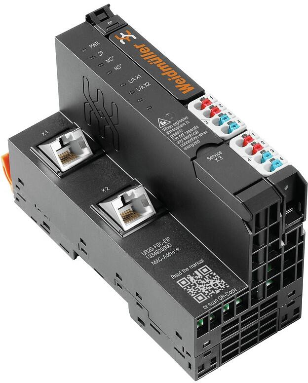 Weidmüller UR20-FBC-EIP Remote-IO-Feldbus-Koppler, IP20, DeviceNet (1334920000)
