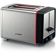 Bosch TAT6M420 Toaster,  2 Schlitz, 970 W, Edelstahl