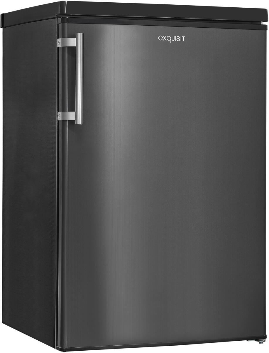 Exquisit Kühlschrank Mit Gefrierfach KS516-4-HE-040E – 109 L, Energieklasse E, 40 DB, LED-Licht