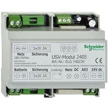 Elso ELG740230 USV-Netzteil 24VDC ohne Batterie für DIN-Schiene 6 PLE, Sigma/WC-Ruf