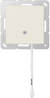 Jung A506BFNUZ Zug-Wechselschalter, Universal Aus-Wechsel, 10 AX 250 V ~, weiß
