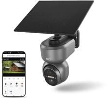 EMOS H4058 GoSmart rotierende Outdoor IP-Kamera, 4G/LTE, IP-6000, OWL, grau (3024040580)