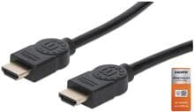 Manhattan Premium High Speed HDMI Kabel, 4K, 5m, schwarz (355360)