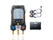 Testo 550s Basis Set Smarte digitale Monteurhilfe, Grafik-Display, 2-Wege Ventilblock, 2x Zangenfühler NTC (0564 5501)