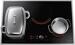 Samsung NZ84T9770RK Autarkes Induktionskochfeld, Glaskeramik, 80cm breit, Virtual Flame Technology, Power Ein/Aus, Edelstahlrahmen, schwarz