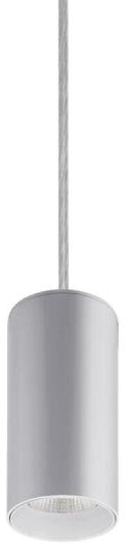 Brumberg TRAXX MICRO LED-Decken-Pendel-Leuchte, 230 V AC, 50 Hz, rund, CRI > 90, 9 W, 40°, 3.500 K, silber (88854165)